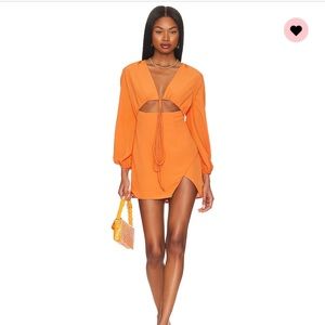 Superdown Selene Wrap Dress